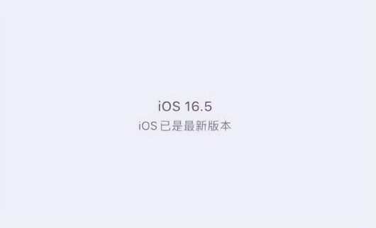 阳山苹果维修中心分享什么时候会发布iOS16.5正式版 